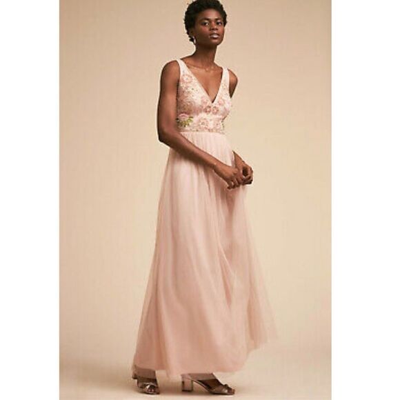 BHLDN Hibiscus Dress  - Picture 1 of 7